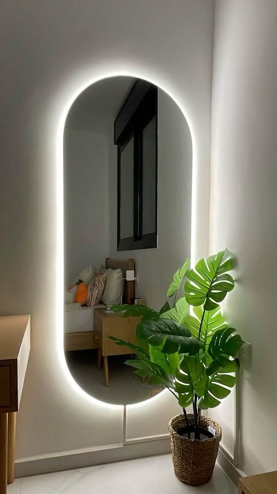 espejos de pared con luz en Morelia